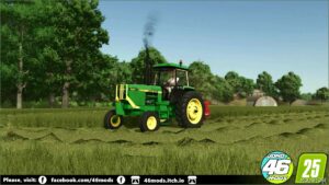 FS25 John Deere Tractor Mod: 4050 4055 Small Frame Series (Featured)