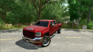 FS25 GMC Car Mod: 2018 GMC Sierra 2500 (Image #3)