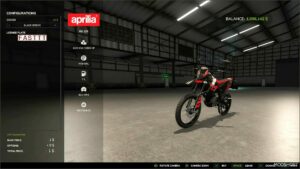 FS25 Vehicle Mod: Aprilia RX125 Tuned (Image #2)