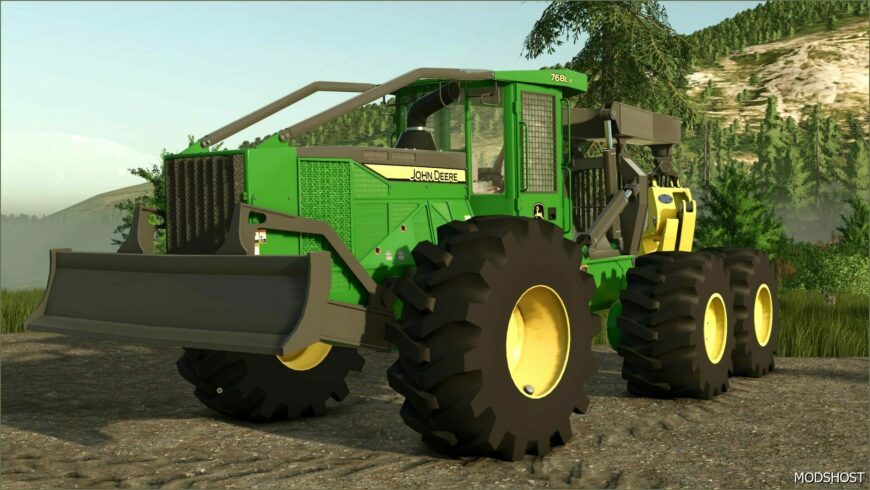 FS25 John Deere Forestry Mod: 768L II (Featured)