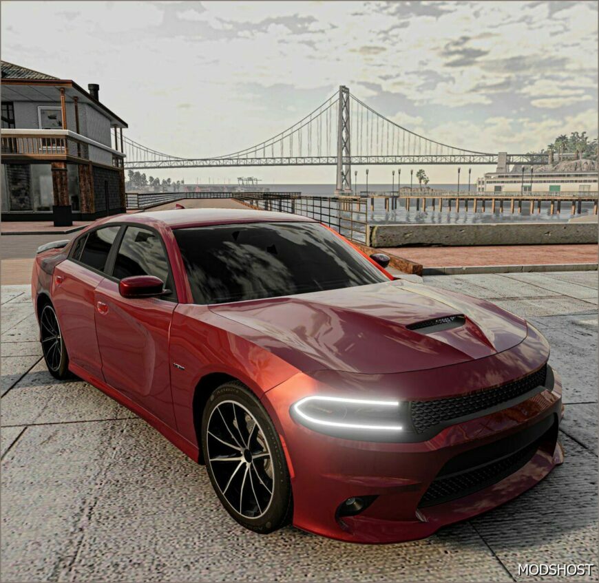 BeamNG Dodge Car Mod: Charger 0.34 (Featured)