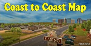 ATS Map Mod: Coast to Coast V2.19.53.0 (Featured)