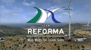 ATS Map Mod: Reforma Baja V1.2.153 (Featured)