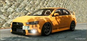 BeamNG Mitsubishi Car Mod: Lancer X (CLM) 0.34 (Image #2)