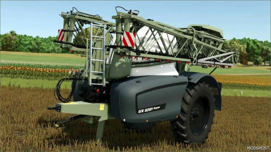 FS25 Amazone Sprayer Mod: UX 5201 Super V1.0.1 (Featured)