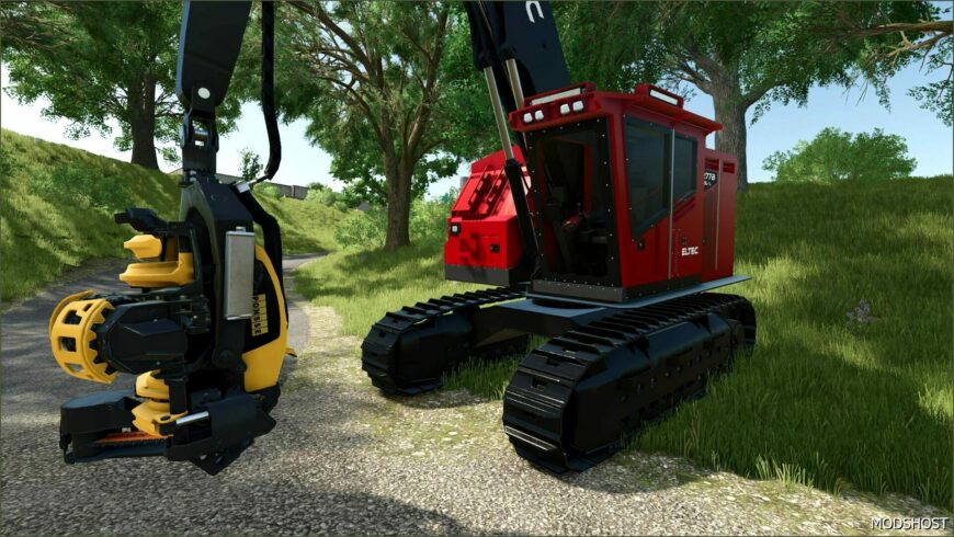 FS25 Logging Mod: Eltec FH 277B V1.0.0.1 (Featured)