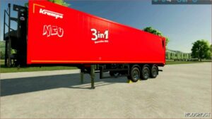 FS25 Trailer Mod: Krampe SKS 150 V1.1 (Featured)