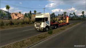 ETS2 Map Mod: Road into Wilderness V1.9 1.53 (Featured)