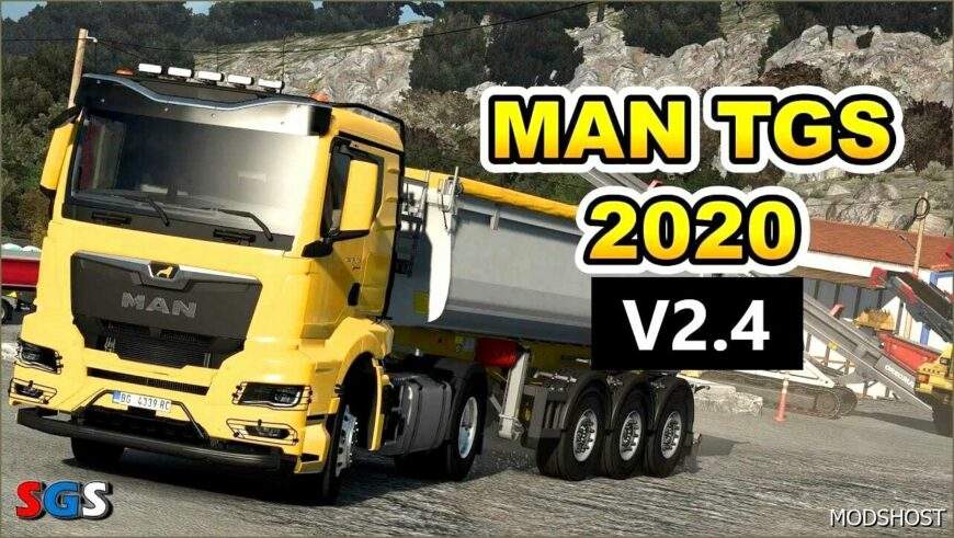 ETS2 MAN Truck Mod: TGS 2020 V2.4 (Featured)