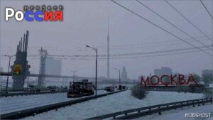 ETS2 Russia Map Mod: Project Russia V5.6.2 1.53 (Featured)