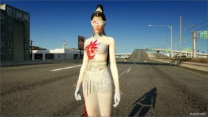 GTA 5 Player Mod: Ninghongye Shuangtianhongye ADD on PED (Image #2)