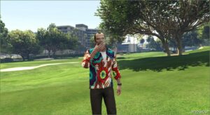 GTA 5 Player Mod: Trevor NEW Textured Shirts Pack (Featured)