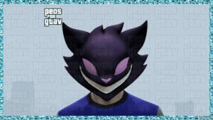 GTA 5 Player Mod: Mask Madkat Rubius (Image #2)