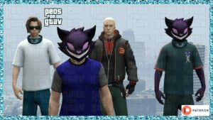 GTA 5 Player Mod: Mask Madkat Rubius (Image #3)