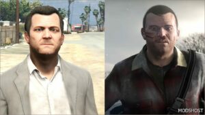 GTA 5 Player Mod: Michael’s Prologue Scars (Image #2)