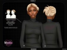 Sims 4 Female Mod: JOY Hairstyle V2 (Featured)