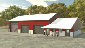 FS25 Shed Mod: 3 Stars Garage Extended (Image #2)