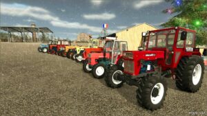 FS25 Mod: UTB 650 (Pack of 8 Tractors) (Featured)