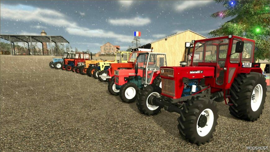 FS25 Mod: UTB 650 (Pack of 8 Tractors) (Featured)