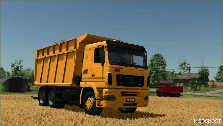 FS25 Truck Mod: MAZ 6501 20M3 V1.1 (Featured)