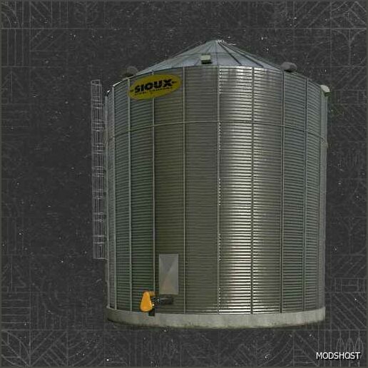 FS25 Silo Mod: 31K Sioux Grain BIN (Featured)