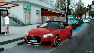 ETS2 Audi Car Mod: RS5 Coupe 2024 V1.4 1.53 (Featured)