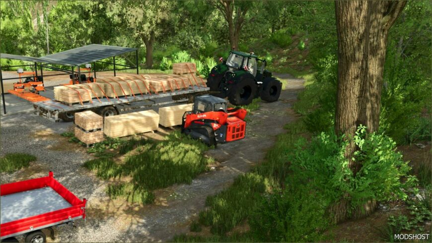 FS25 Building Mod: Backyard Productions LVL2 V1.1 (Featured)