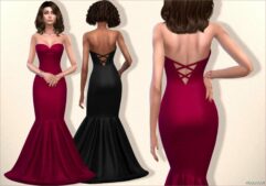 Sims 4 Formal Clothing Mod: NEW Years 2025 Gown (Featured)