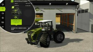 FS25 Claas Tractor Mod: Xerion 5000 Wobbytec V1.0.0.1 (Image #6)