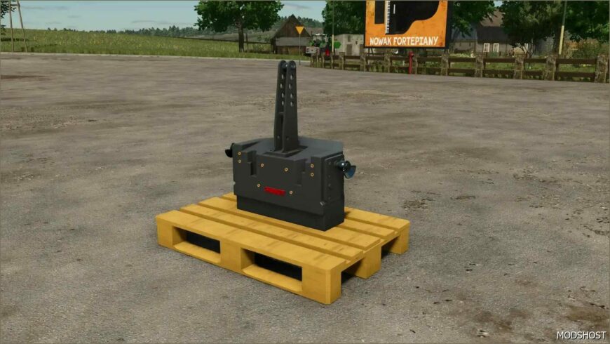 FS25 Fendt Mod: Weight V1.0.1 (Featured)