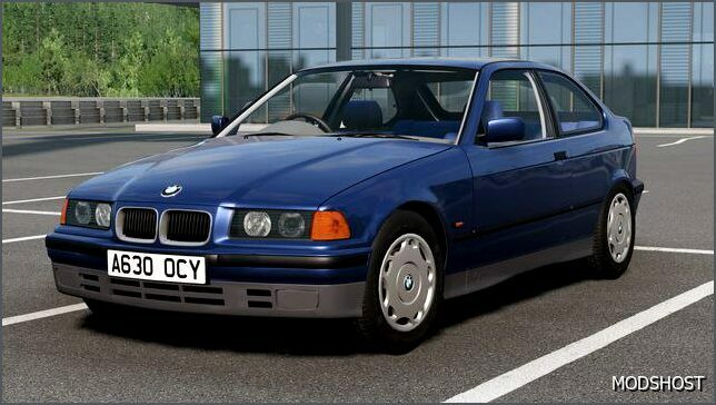 BeamNG BMW Car Mod: E36 Revamp V1.7.0 0.34 (Featured)