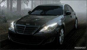 BeamNG Hyundai Car Mod: Release Hyundai Genesis Sedan 2008 2013 0.34 (Image #2)