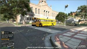 GTA 5 Vehicle Mod: 2006 IC RE300 School Bus Addon ELS V1.5 (Image #5)