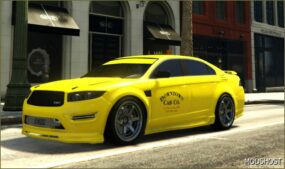 GTA 5 Vehicle Mod: Vapid Torrence SSO Taxi Version ADD ON V1.0.A (Image #2)