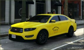 GTA 5 Vehicle Mod: Vapid Torrence SSO Taxi Version ADD ON V1.0.A (Image #6)