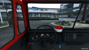 GTA 5 Vehicle Mod: 1994 Kamaz 54112M “xmas” ADD on | + Trailer | Extras | Livery | Template (Image #4)