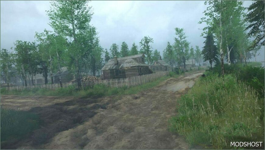 MudRunner Village Mod: First in The Village Map (Featured)