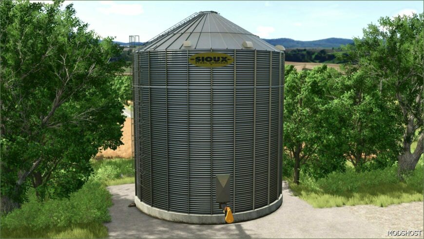 FS25 Silo Mod: Sioux 31 000 Bushel Grain Elevator (Featured)