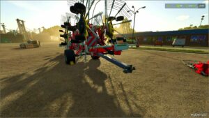 FS25 Pöttinger Attachment Mod: TOP 1403 C with Attach Beta (Image #3)