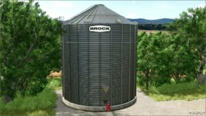 FS25 Mod: Brock 31 000 Bushel Grain Silo (Featured)