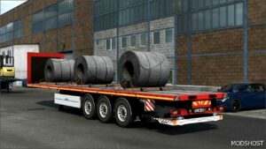 ETS2 Mod: Lecitrailer Flatbed V6.0 1.53 (Featured)