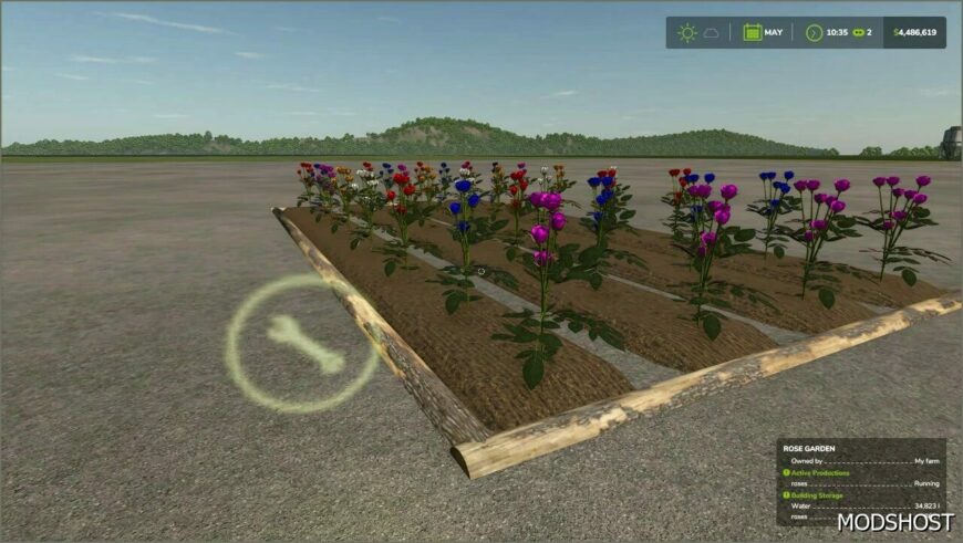 FS25 Placeable Mod: Rose Garden (Featured)