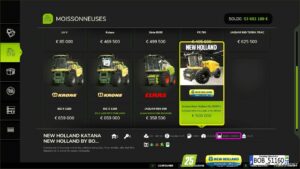 FS25 New Holland Harvester Mod: Katana NEW Holland (Image #2)