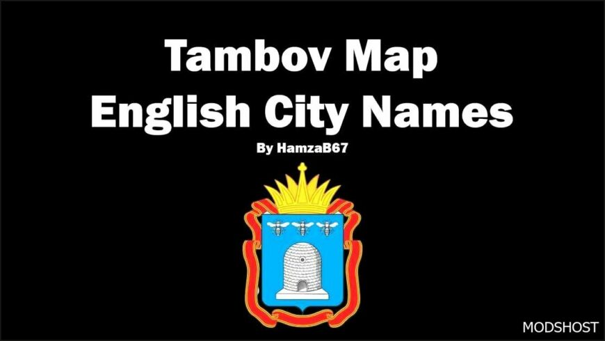 ETS2 Mod: Tambov Map English City Names (Featured)