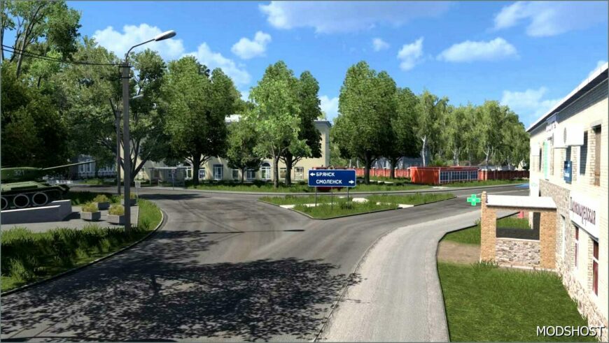 ETS2 RusMap Map Mod: Central Russia V1.1.1 1.53 (Featured)