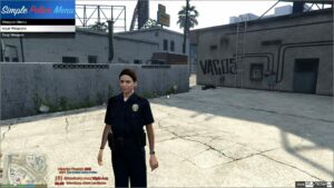 GTA 5 Police Script Mod: Simple Police Menu V1.0 Beta (Image #2)