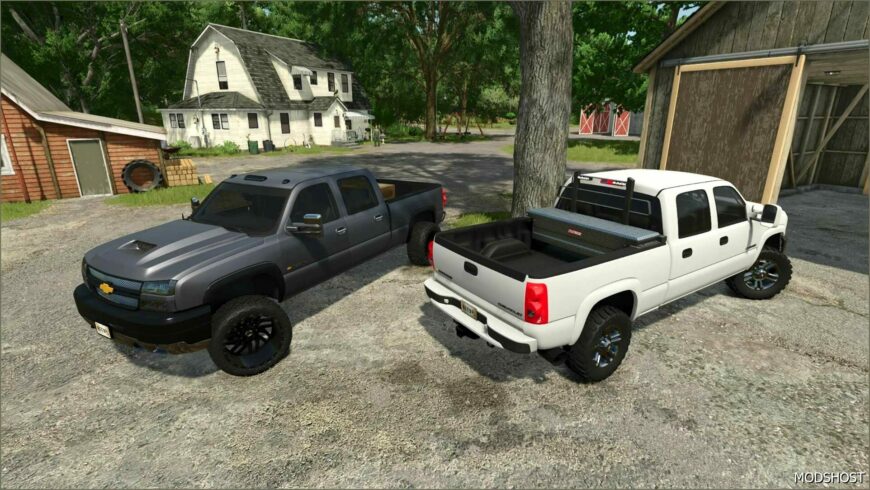 FS25 Chevrolet Car Mod: 2006 Chevrolet Silverado Crew CAB Duramax (Featured)