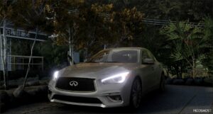 BeamNG Infiniti Car Mod: 2014 2017 Infiniti Q50 0.34 (Image #4)