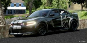 BeamNG Dodge Car Mod: Fastrow '15 – '23 Dodge Charger 0.34 (Featured)