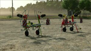 FS25 Claas Windrower Mod: Pöttinger Alpinhit44 / Claas W450 LS (Image #3)